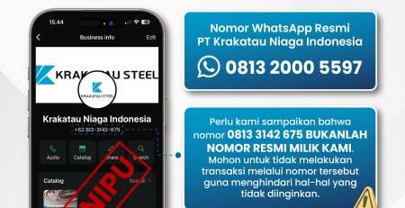 Segala permintaan transaksi yang dilakukan melalui nomor tersebut dan mengatas namakan perusahaan maka berada di luar tanggung jawab kami.